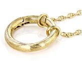 Pre-Owned 18k Yellow Gold Over Sterling Silver Mariner Necklace
