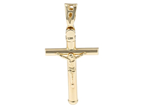 Pre-Owned 14k Yellow Gold Crucifix Pendant