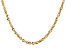 Pre-Owned 10k Yellow Gold Mirror Concave Rope 20 Inch Chain
