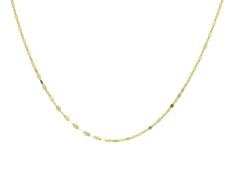 Pre-Owned 10k Yellow Gold Valentino Link 18" Chain