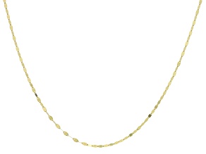 Pre-Owned 10k Yellow Gold Valentino Link 24" Chain