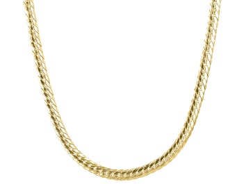 Picture of Pre-Owned 10K Yellow Gold Herringbone Link 20 Inch Necklace