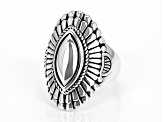 Pre-Owned Oxidized Sterling Silver Ring