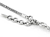 Pre-Owned Sterling Silver Chain Necklace