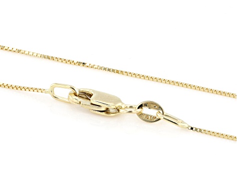 Pre-Owned 14k Yellow Gold 0.75mm Box Chain - P81766A | JTV