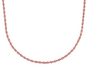 Pre-Owned 2mm Copper 18" Rope Chain