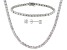 Pre-Owned Cubic Zirconia Silver Necklace, Bracelet And Earrings Set 62.00ctw