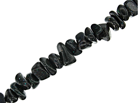 Pre-Owned Black Honduran Opal appx 6-7mm Smooth Pebble Shape appx 34-36" Bead Strand appx. 240 ctw
