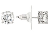 Pre-Owned Cubic Zirconia Platineve Earrings 3.59ctw