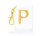 Pre-Owned Stella McCartney Alphabet Charm Key Ring "P"