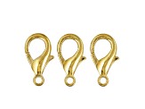 Pre-Owned Assorted Bracelet Crystal Chain Set in Gold Tone With Findings