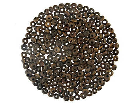 Pre-Owned Wooden Bead Kit in 7 Assorted Colors and Sizes Appx 188g