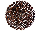 Pre-Owned Wooden Bead Kit in 7 Assorted Colors and Sizes Appx 188g