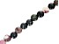 Pre-Owned Tourmaline Appx 8mm Faceted Round Large Hole Bead Strand Appx 7-8" Length