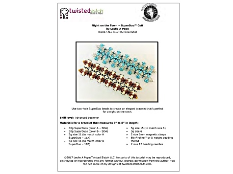 Pre-Owned Night On The Town 5-Page Project Tutorial for JMBKIT448 and JMBKIT448A
