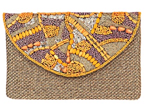 Pre-Owned Sequin, Resin & Bead Clutch