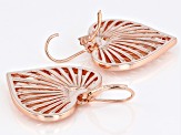 Pre-Owned Copper Heart Dangle Earrings