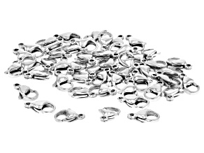 Pre-Owned Stainless Steel 15mm Lobster Clasp Set of 50