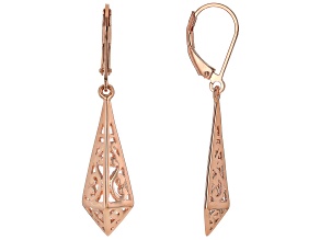Pre-Owned Copper Filigree Earrings