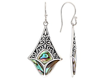 Picture of Pre-Owned Abalone Shell Sterling Silver Earrings