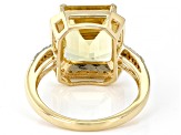 Pre-Owned Yellow Beryl 14k Yellow Gold Ring 4.85ctw