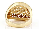 Pre-Owned 10KT Yellow Gold Filigree Ring