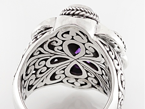 Pre-Owned Talkative™ Mystic Quartz® Silver Ring 2.40ctw - PR2750