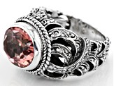 Pre-Owned Always True Rose™ Mystic Quartz® Silver Ring 3.83ctw
