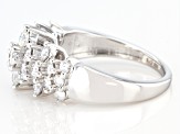 Pre-Owned Moissanite Platineve Ring 1.20ctw DEW.