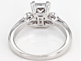 Pre-Owned Moissanoite Platineve Ring 1.81ctw DEW.