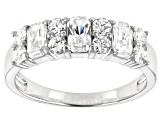 Pre-Owned Moissanite Platineve ring 1.47ctw DEW.