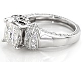 Pre-Owned Moissanite Platineve Ring 3.28ctw D.E.W