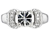 Pre-Owned Moissanite Platineve Ring 3.28ctw D.E.W