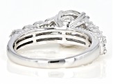 Pre-Owned Moissanite Platineve Ring 2.14ctw DEW.