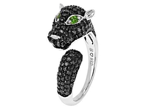 Marvel Women's Panther 4 Black Sterling Silver Ring with Antique Finish,  Movie-Style, 4 : Amazon.in: Jewellery