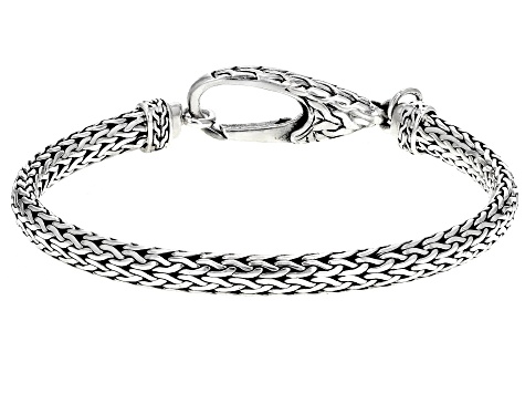 Pre-Owned Sterling Silver Snake Chain Bracelet - PRF1560 | JTV.com