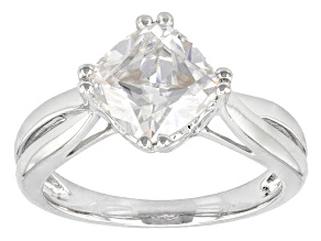 Pre-Owned Moissanite Ring Platineve™ 2.40ct DEW.