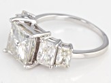 Pre-Owned Moissanite Platineve Ring 5.16ctw DEW.