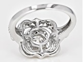 Pre-Owned Moissanite Platineve ring 1.24ctw DEW