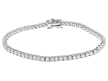 Picture of Pre-Owned Cubic Zirconia Sterling Silver Bracelet 9.00ctw