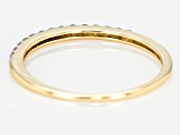Pre-Owned White Diamond 10k Yellow Gold Ring 0.15ctw