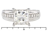 Pre-Owned Moissanite Ring Platineve™ 3.34ctw DEW