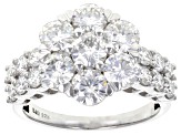 Pre-Owned Moissanite Platineve Ring 3.03ctw D.E.W