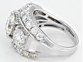 Pre-Owned Moissanite Platineve Ring 5.08ctw D.E.W