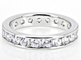 Pre-Owned Cubic Zirconia Silver Ring 3.78ctw (2.31ctw DEW)