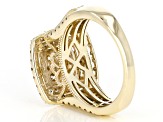 Pre-Owned Candlelight Diamond 10k Yellow Gold Ring 2.00ctw