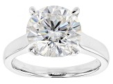 Pre-Owned Moissanite Platineve Ring 4.75ct DEW