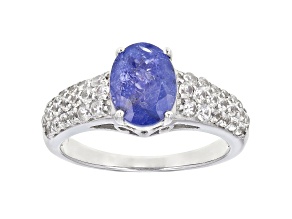 Pre-Owned Blue Tanzanite Sterling Silver Ring 2.58ctw