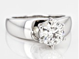 Pre-Owned Moissanite Platineve Ring 1.90ct DEW