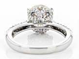 Pre-Owned Moissanite Platineve Ring 3.02ctw D.E.W